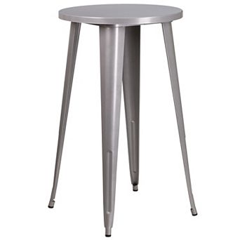 Flash Furniture 24'' Round Metal Indoor-Outdoor Bar Height Table