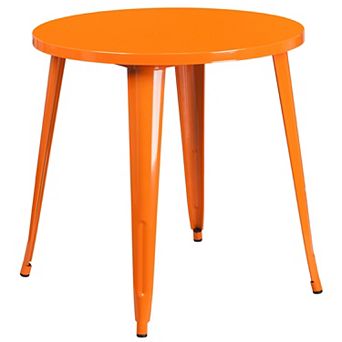 Flash Furniture 30'' Round Metal Indoor-Outdoor Table