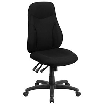 Flash Furniture High Back Fabric Multifunction Swivel Ergonomic Task Office Chair