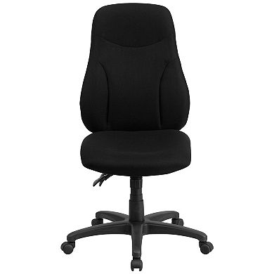 Flash Furniture High Back Fabric Multifunction Swivel Ergonomic Task Office Chair
