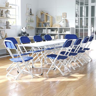 Flash Furniture 2 Pack Kids Plastic Folding Chair