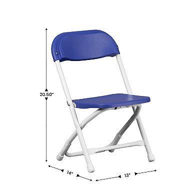 Flash Furniture 2 Pack Kids Plastic Folding Chair