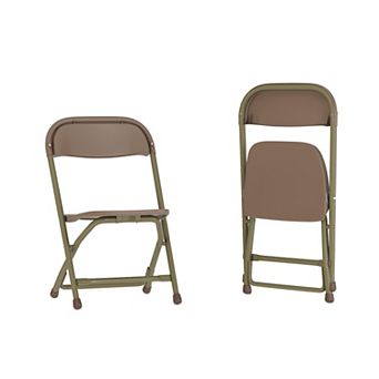 Flash Furniture 2 Pack Kids Plastic Folding Chair