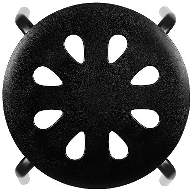 Flash Furniture Plastic Nesting Stack Stools - Classroom/Home, 11.5"Height (5 Pack)