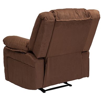 Flash Furniture Microfiber Pillow Back Recliner