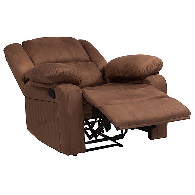 Flash Furniture Microfiber Pillow Back Recliner