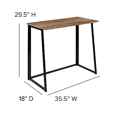 Flash Furniture Small Home Office Folding Computer Desk - Laptop Desk