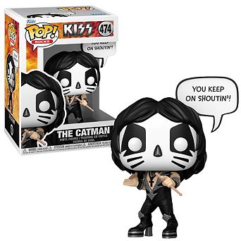 Funko Pop! KISS: The Catman #474 You keep on Shoutin