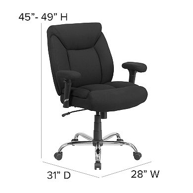 Flash Furniture 24/7 Intensive Use Big & Tall Executive Ergonomic Office Chair