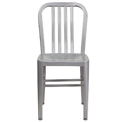 Flash Furniture Metal Indoor-Outdoor Chair
