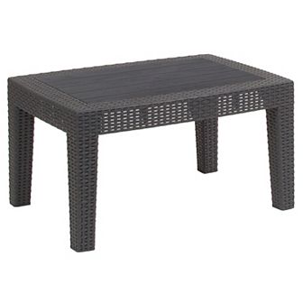 Flash Furniture Rattan Coffee Table
