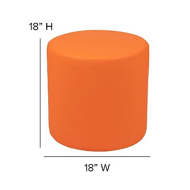 Flash Furniture 18"H Soft Seating Flexible Circle for Classrooms and Common Spaces
