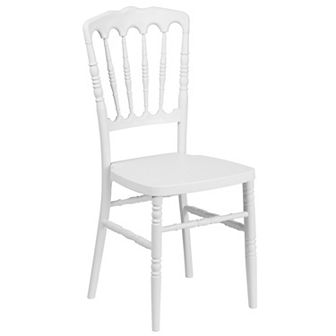 Flash Furniture Resin Stacking Napoleon Chair