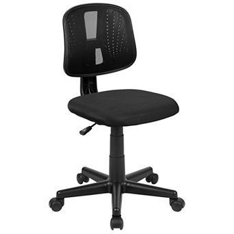 Flash Furniture Mid-Back Mesh Swivel Task Office Chair with Pivot Back