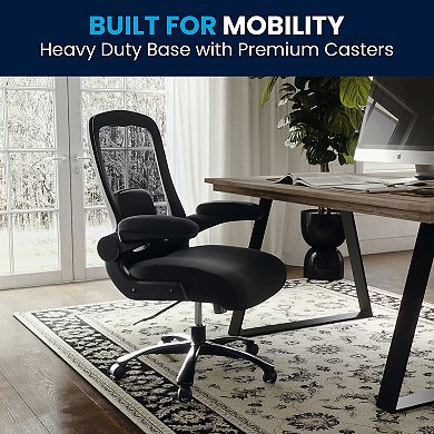 Flash Furniture Big & Tall 500 lb. Mesh Executive Swivel Ergonomic Office Chair