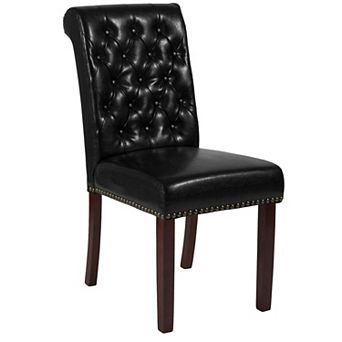 Flash Furniture Parsons Chair-Rolled Back, Accent Nail Trim