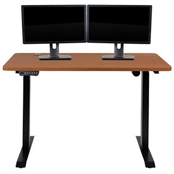 Flash Furniture Electric Height Adjustable Standing Desk - 48" Wide x 24" Deep