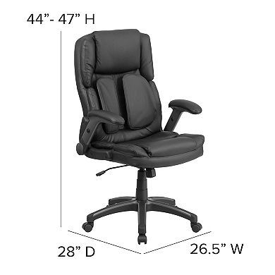 Flash Furniture Extreme Comfort High Back LeatherSoft Executive Ergonomic Office Chair