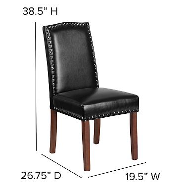 Flash Furniture Parsons Chair with Accent Nail Trim