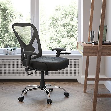 Flash Furniture Big & Tall 400 lb. Rated Mesh Swivel Ergonomic Task Office Chair