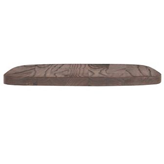 Flash Furniture Rustic Wood Seat for Colorful Metal Chairs - Wood Seat Attachment