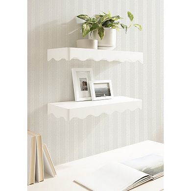 Maida Wood Floating Shelves