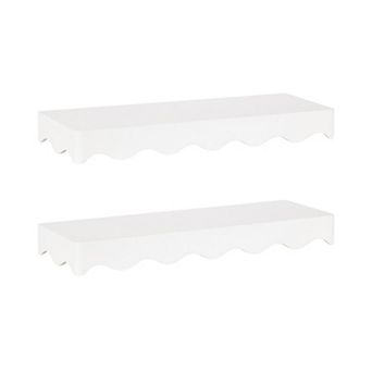 Maida Wood Floating Shelves