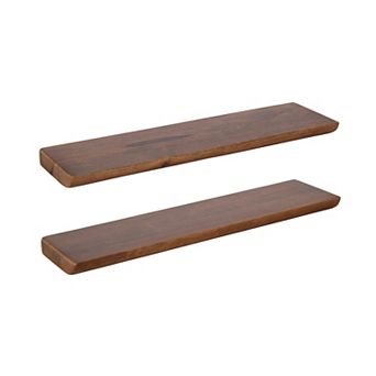 Burena Wood Floating Shelves
