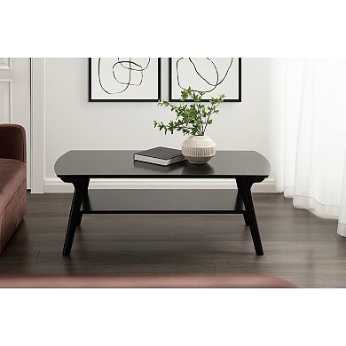Louena Wood Coffee Table