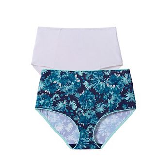Comfort Choice Plus Size 2-Pack Microfiber Brief
