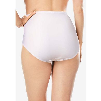 Comfort Choice Plus Size 2-Pack Microfiber Brief