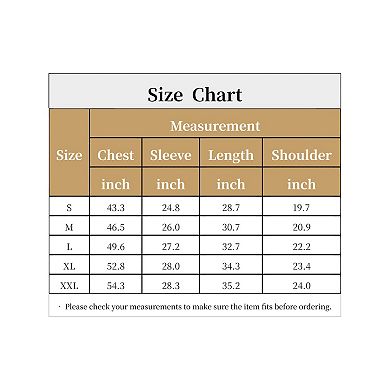 Men's Winter Warm Coat Fleece Lined Thicken Hooded Parka Jacket