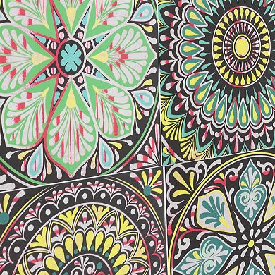 24Pcs Wall Tile Stickers, Self-Adhesive Waterproof Wallpaper, 5.91"x5.91"