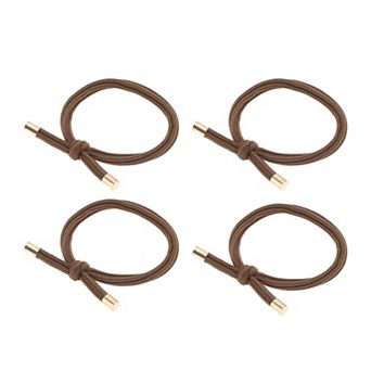 Elegant Knotted Style Hair Rope Hair Hair Ties 4 pc