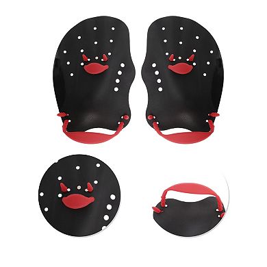 Swimming Paddles Hand Flippers 7.48"x5.59" 1 Pair