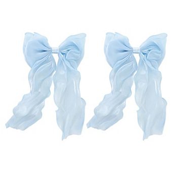 Fashion Cute Bow Hair Pins Hairdo Pins for Women 10.24"x6.69"x0.79" 2 pc
