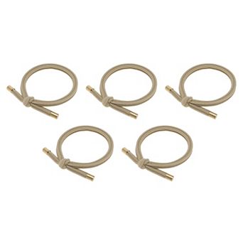 Elegant Knotted Style Hair Rope Hair Hair Ties 5 pc