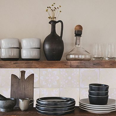 24Pcs Wall Tile Stickers, Self-Adhesive Waterproof Wallpaper, 3.94"x3.94"