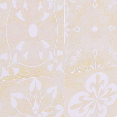 24Pcs Wall Tile Stickers, Self-Adhesive Waterproof Wallpaper, 3.94"x3.94"