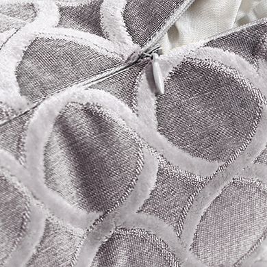 2Pcs Throw Pillow Cover Geometric Cushion Cover Modern Zippered Pillowcase for Sofa Couch Bedroom