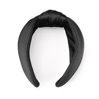 Women's Solid Tie Wide Headbands 1 Pc