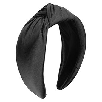Women's Solid Tie Wide Headbands 1 pc