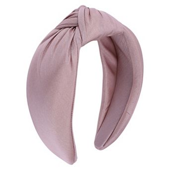 Women's Solid Tie Wide Headbands 1 pc