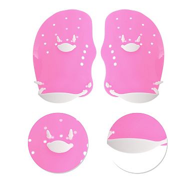 Swimming Paddles Hand Flippers 6.77"x5.12" 1 Pair