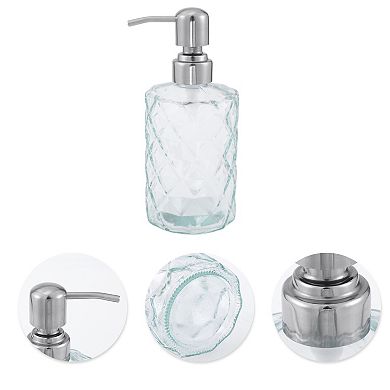 Elegant Soap Pump Dispenser for Bathroom 11.15oz 1Pc