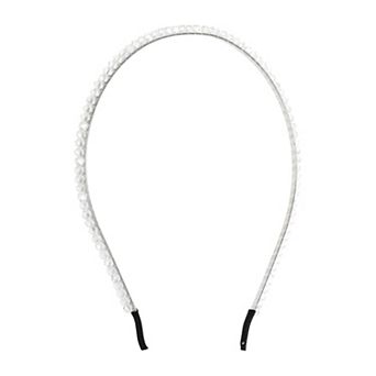 Rhinestone Headband, Faux Crystal Hair Hoop, Hairband for Women