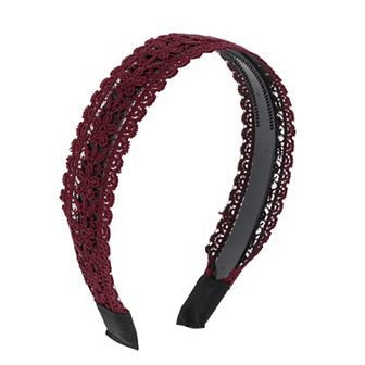 Women's Sweet Flower Pattern Headband 5.91"x4.53" 1 pc