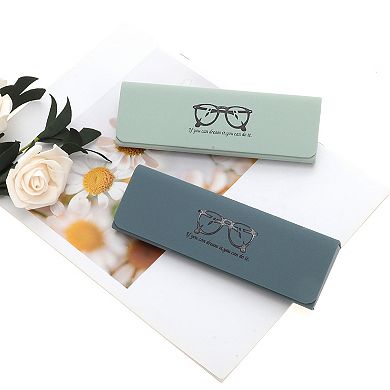 Triangle EyeGlasses Case Portable Eyeglasses Storage 6.38"x2.44"x1.3" 1 Pc