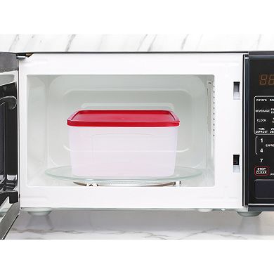 10 Pack Food Storage Containers with Lids, Plastic Meal Prep Food Containers, Stackable Lunch Box