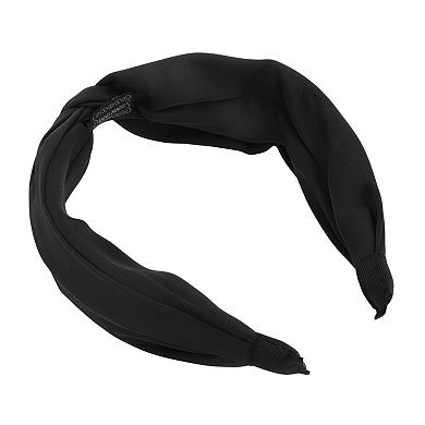 Wide Tie Solid Color Headbands for Women 1 Pc